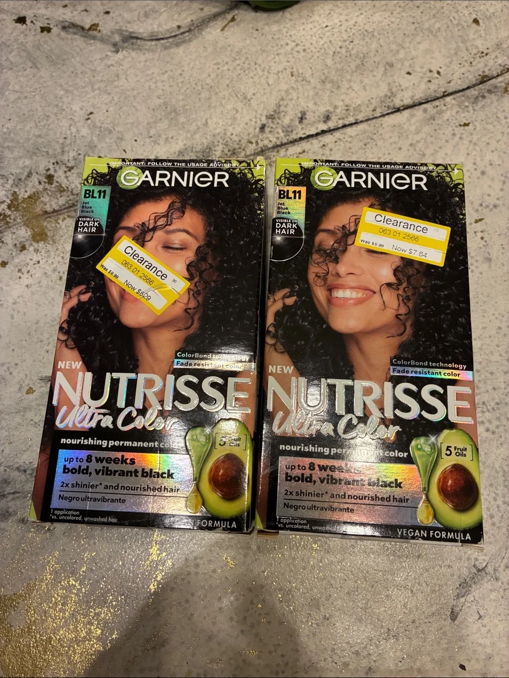 Garnier Nutrisse Ultra Color Permanent Hair Dye - jet Blue Black